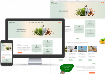 Website template voor Coaching, ZZP