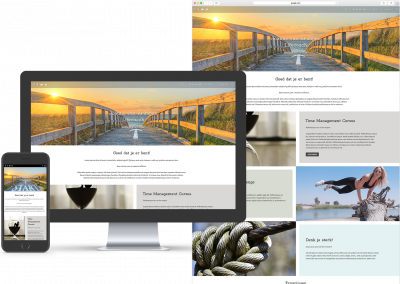 Website template voor Coaching