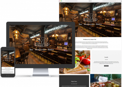 Website template voor MKB, Bezorgen