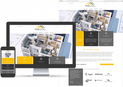 Website template voor Fotografie, MKB