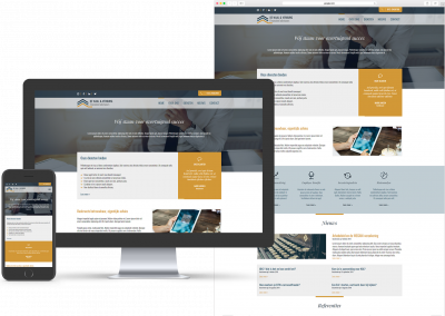 Website template voor Coaching, MKB, ZZP