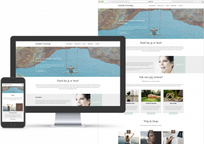 Website template voor Coaching