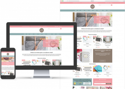 Website template voor Webwinkel