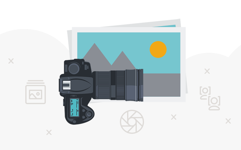 Website voor fotografie en portfolio's